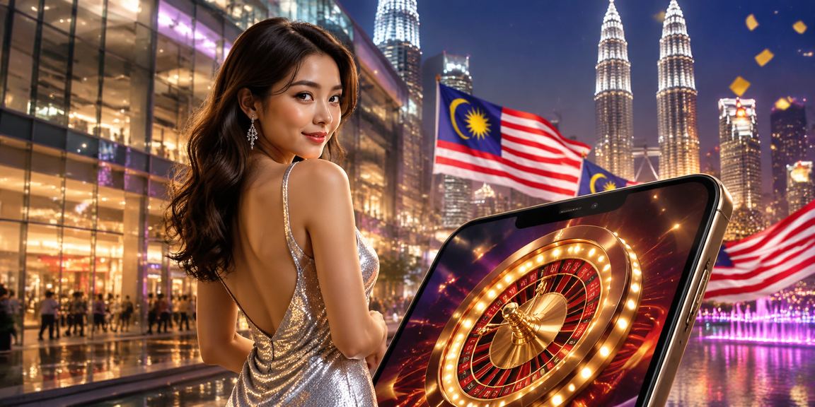Meja roulette hidup di Selangor dengan pemain Melayu menggunakan peranti mudah alih